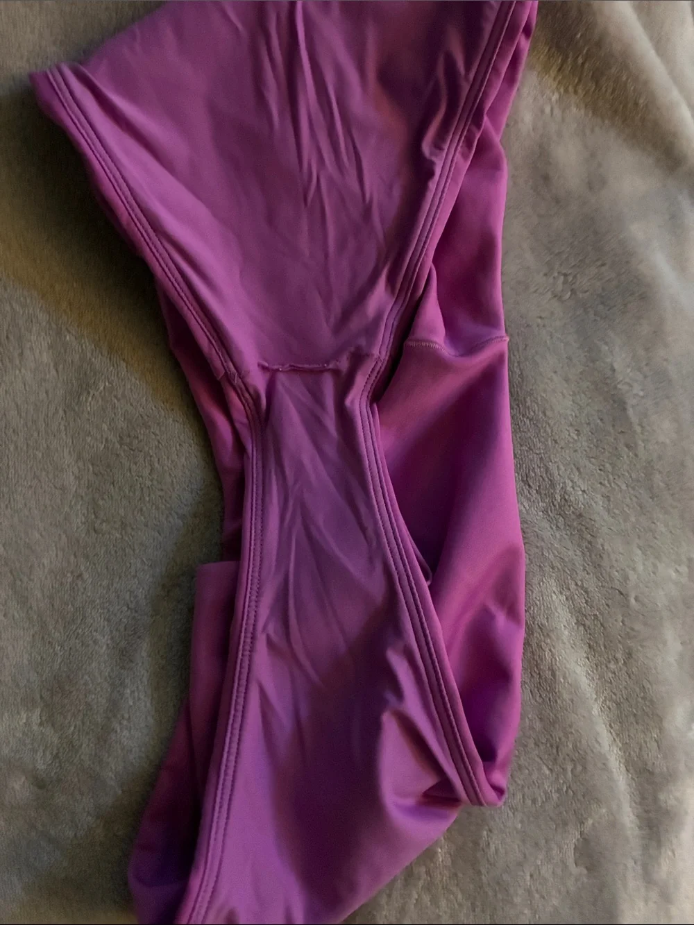 Left On Friday High-Waist Bikini Bottoms in Deep Magenta